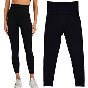 WeWoreWhat Seamless High-Rise Circular Knit Leggings in Black Women's Size S